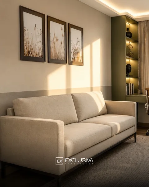 Living & Painel de TV Integrado #59