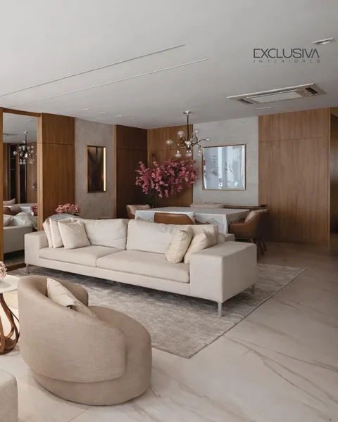 Living & Painel de TV Integrado #107
